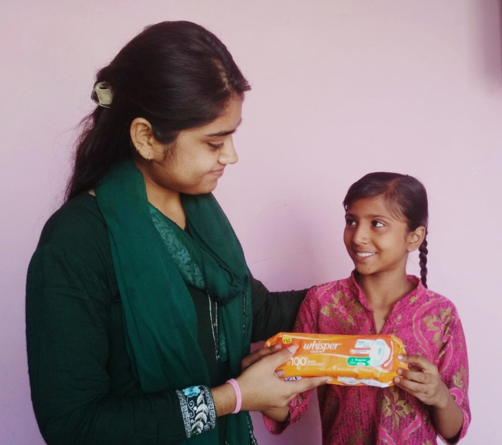Gift a Pack of Sanitary Napkin to Poor Girls India
