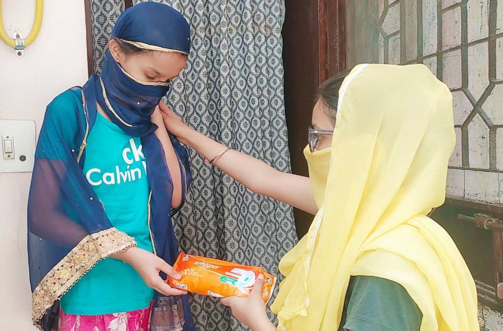 Gift a Pack of Sanitary Napkin to Poor Girls India