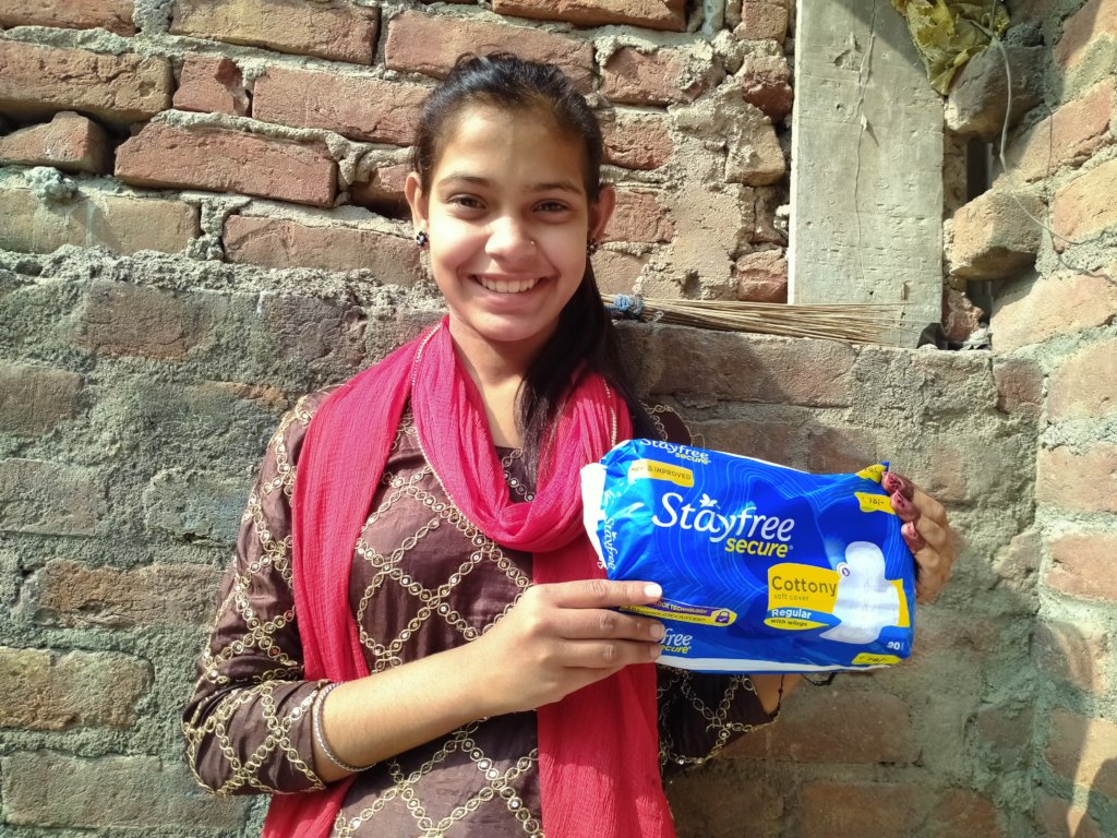 Gift a Pack of Sanitary Napkin to Poor Girls India