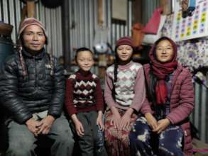 Abi and his family