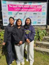 Binita with Her Friends