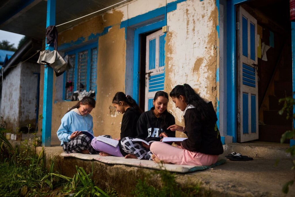 send 100 girls to collage in Nepal in 2024
