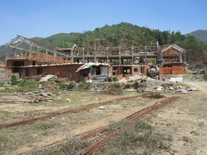 Site of the new children's home: Under Constrution