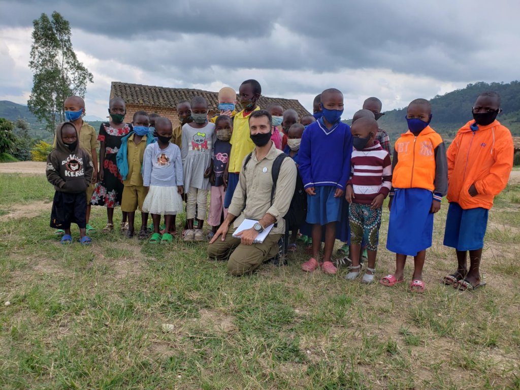 Playground for 842 students in Rwanda
