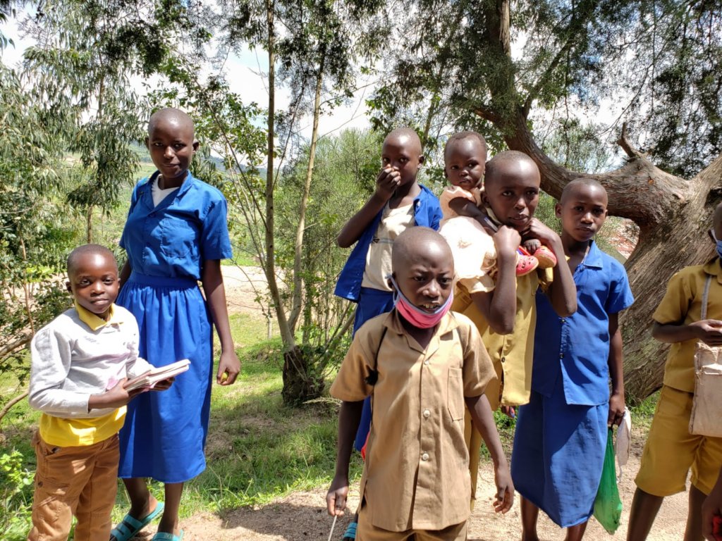 Playground for 842 students in Rwanda