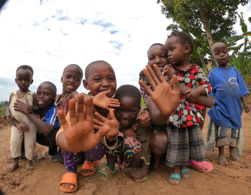 Playground for 842 students in Rwanda