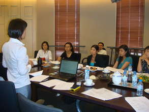 Ms. Ly Trains NPO staff in financial accounting
