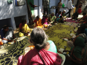 Meal sponsorship to poor elderly persons in india