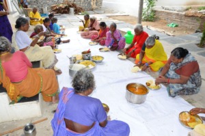 meal donation to oldage persons in andhra pradesh