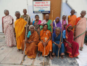 mid-day meal sponsorship for elderly women