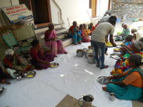 Sponsor poor families old age persons by donating