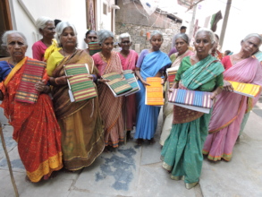 sarees donation for poor old age people in andhra