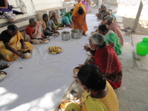 sponsor oldage women for nutritious meals in india