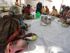 Sponsorship of midday meals for poor old age India