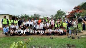 Youth Cycling and Tree Planting in Prey Land areas