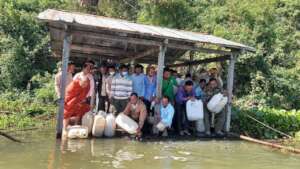 Fish Release By local inter-faith actors