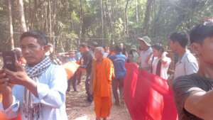 Tree Ordination By PLCN in Stung Treng Province