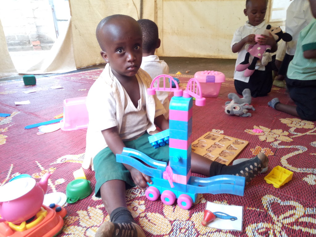 Inclusive daycare center for 45 children in Rwanda