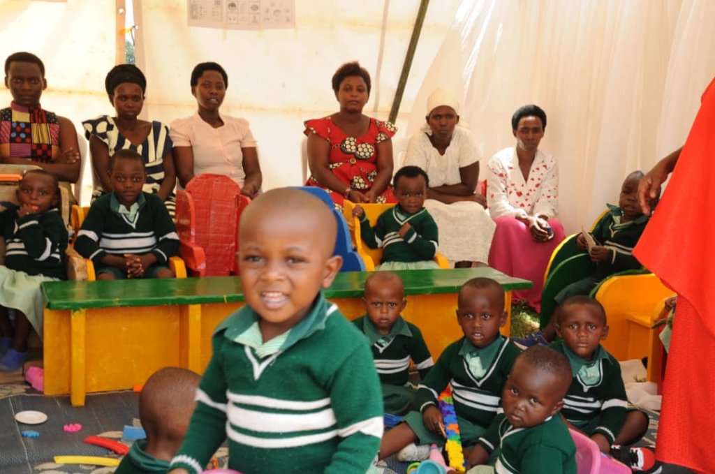 Inclusive daycare center for 45 children in Rwanda