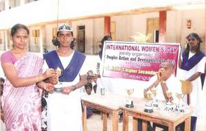 The recognition for dalit girl