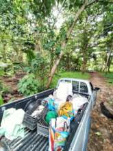 Waste removed from the marine environment