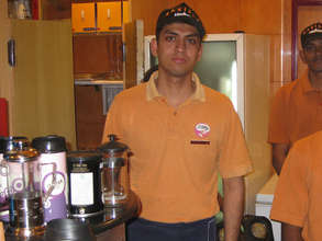 NDS student employed at Barista