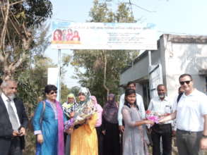 Reception given Dr.Zarin Khair,CM,FHF at Women Can