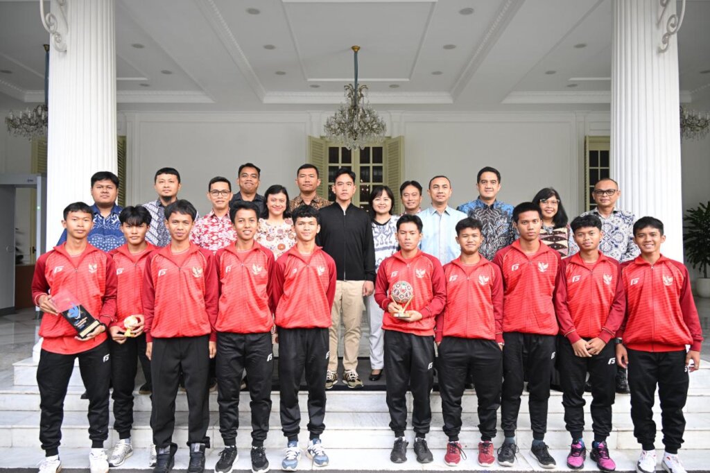 With Vice President of Indonesia