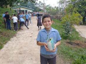 6th Graders Planting Flowers for Mother's Day