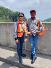 Sandra & Hector on Electrician Internship