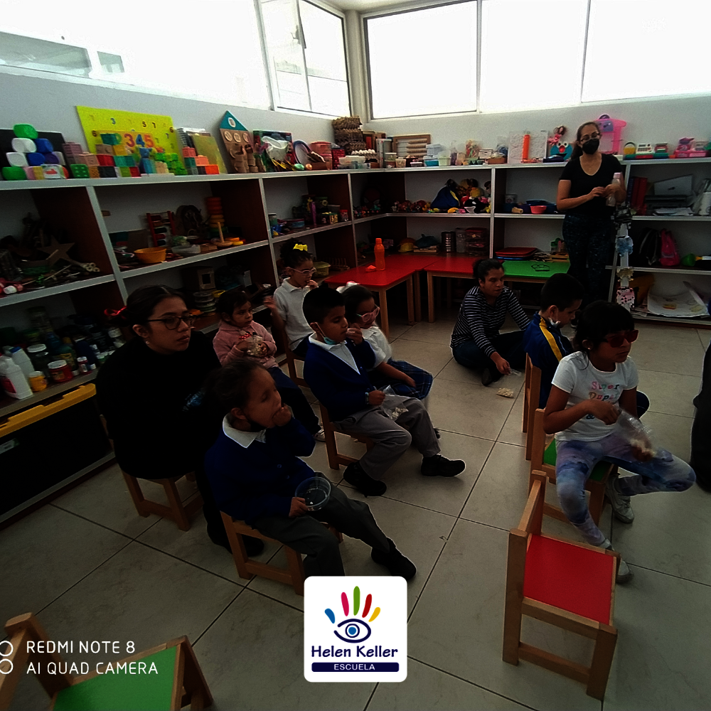 Open door school for blind children in Guadalajara