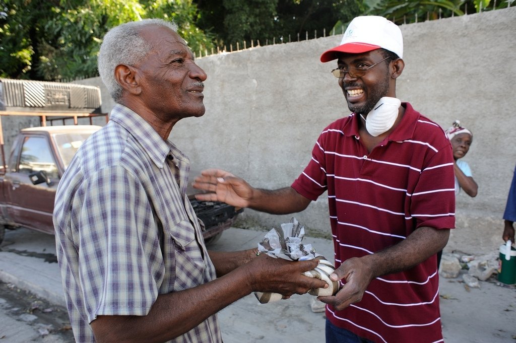 Hope for forgotten older people in Haiti