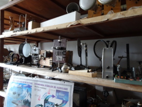Old, unusable science items gather dust