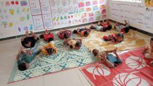 Little yogis on the International Yoga Day!