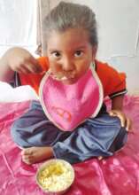 Each migrant child is provided nutritious meals