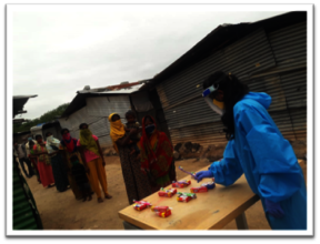 hygiene essentials distribution