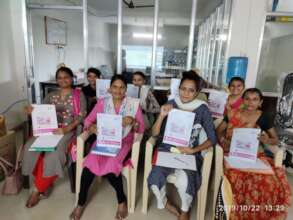 Women attending training under the Asani Program