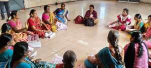 Women attending Menstrual Health Awareness Session