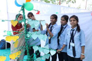 Children at a Baal Health Mela