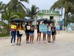 Senior girls raising money for the injured athlete