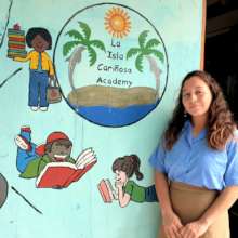 Interning at a local primary school