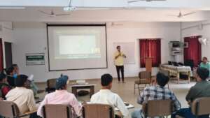 Glimpse of the training