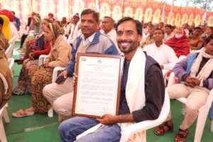 Naresh awarded the Environment Conservation Award
