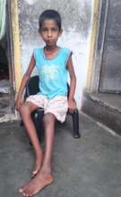 Healing and strengthening his leg