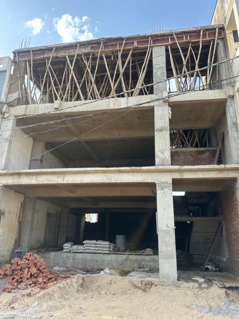 The top floor of our new clinic is almost done