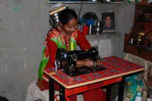 Sewing machine is an income source