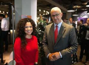 Christina Moreno with Mayor Aboutaleb - Rikx Event