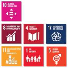 Our programme covers 7 SDGs
