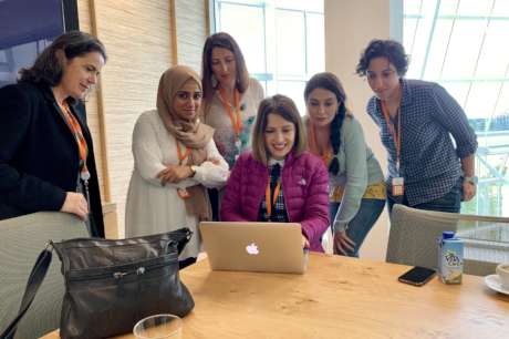 Empowering female newcomers with digital skills