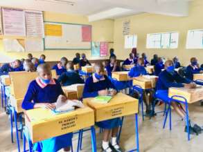 A class in session at St Martins Primary